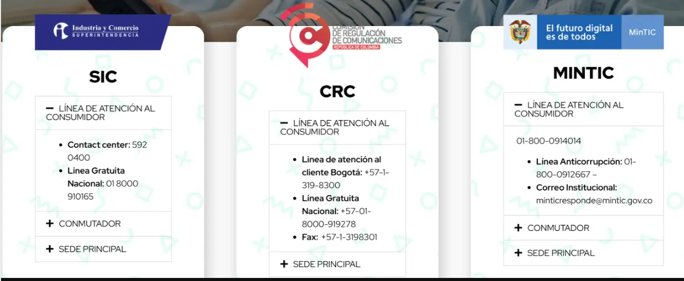 entes de control